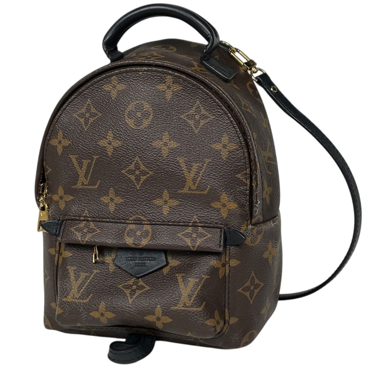 Louis Vuitton Palm Springs Backpack Mini Shoulder Bag Monogram Brown