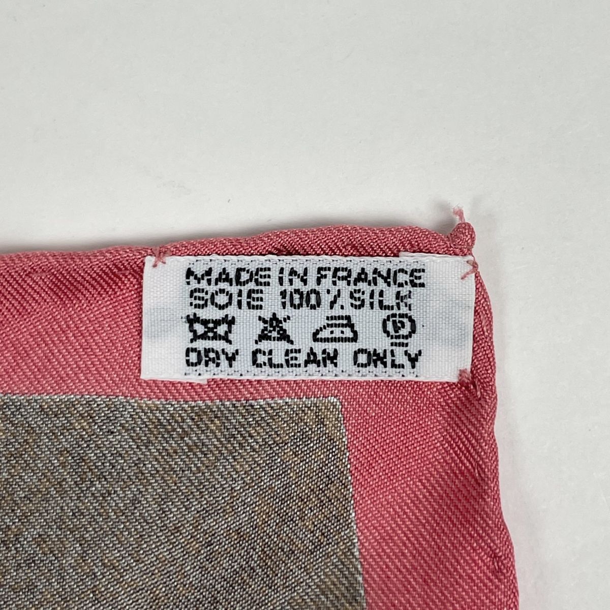 Hermes Carre 90 Face Au Large Scarf Offshore Silk Pink Multicolor — view 2