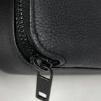 Louis Vuitton Alpha Wearable Wallet Shoulder Bag LV Aerogram Leather Noir — view 3
