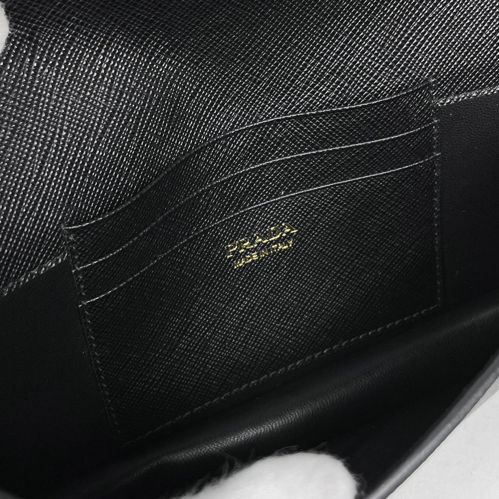 Prada Mini Shoulder Bag 2-Way Saffiano Leather Nero — view 6