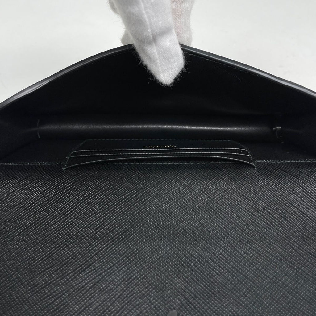 Prada Mini Shoulder Bag 2-Way Saffiano Leather Nero — view 7