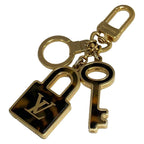 Louis Vuitton Key Holder 12 Porte Cles Confidance Gold Beige Darkbrown — view 2