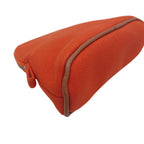 Hermes Bolide Pouch Mini Canvas Orange Silver — view 8