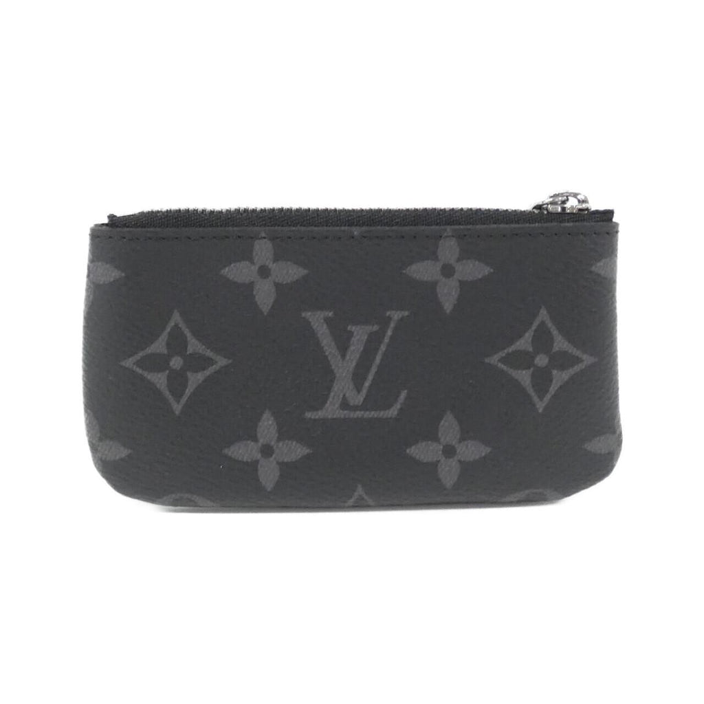 Louis Vuitton Monogram Eclipse Reverse Card Key Case Pochette Cles Coin & — view 2