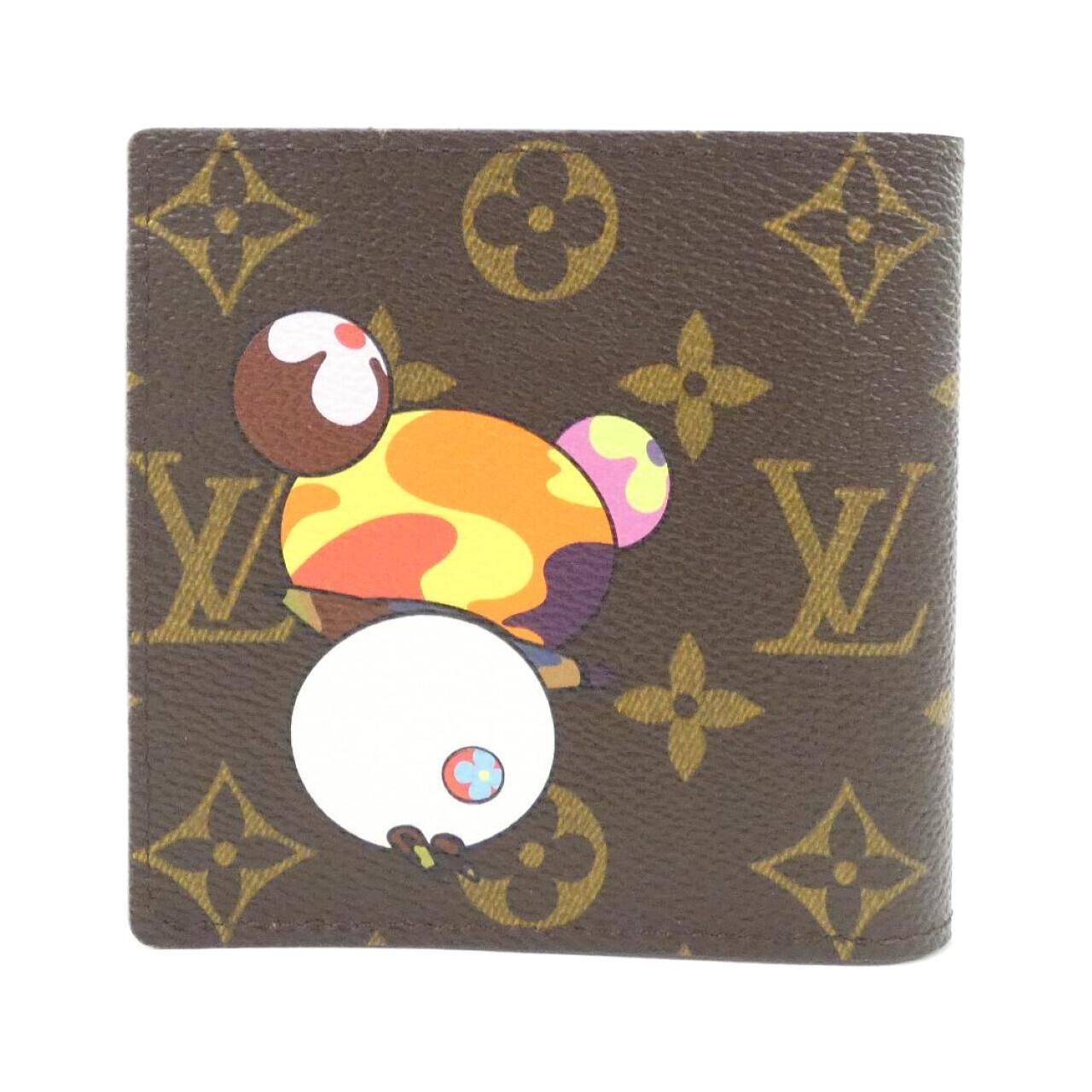 Louis Vuitton Monogram Portobier Cult Cles Dimone Wallet — view 2