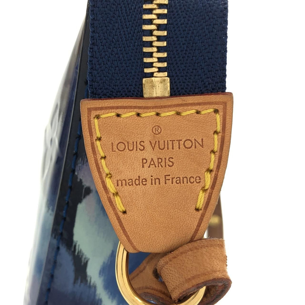 Louis Vuitton Monogram Vernis Flower Icat Pochette Soir Pouch — view 6