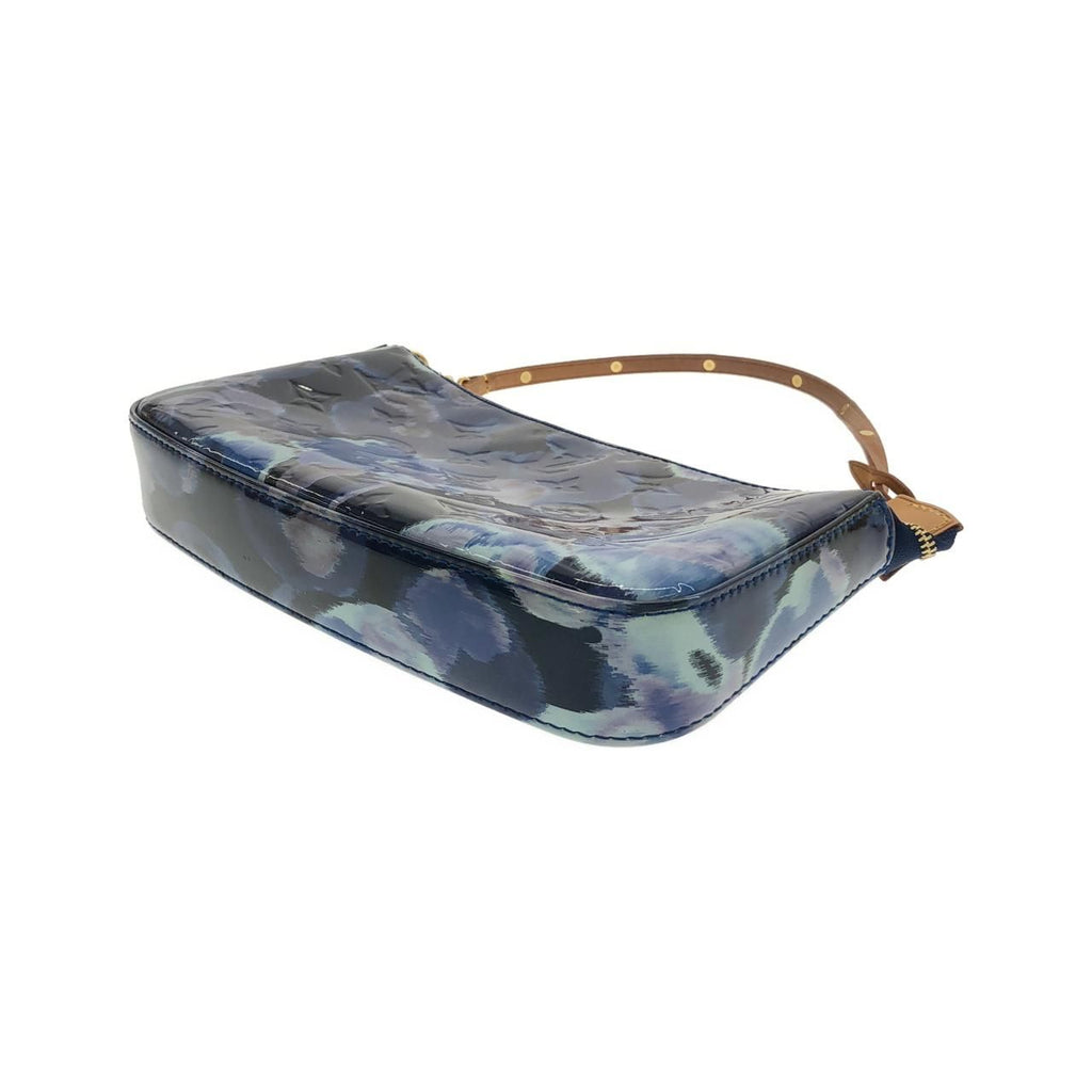 Louis Vuitton Monogram Vernis Flower Icat Pochette Soir Pouch — view 3