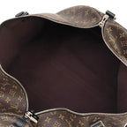 Louis Vuitton Monogram Macassar Keepall Bandouliere 55 Boston — view 8