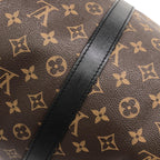 Louis Vuitton Monogram Macassar Keepall Bandouliere 55 Boston — view 5