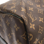 Louis Vuitton Monogram Macassar Keepall Bandouliere 55 Boston — view 3