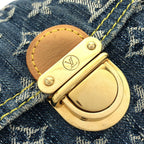 Louis Vuitton Monogram Denim Mini Pleaty Shoulder — view 4