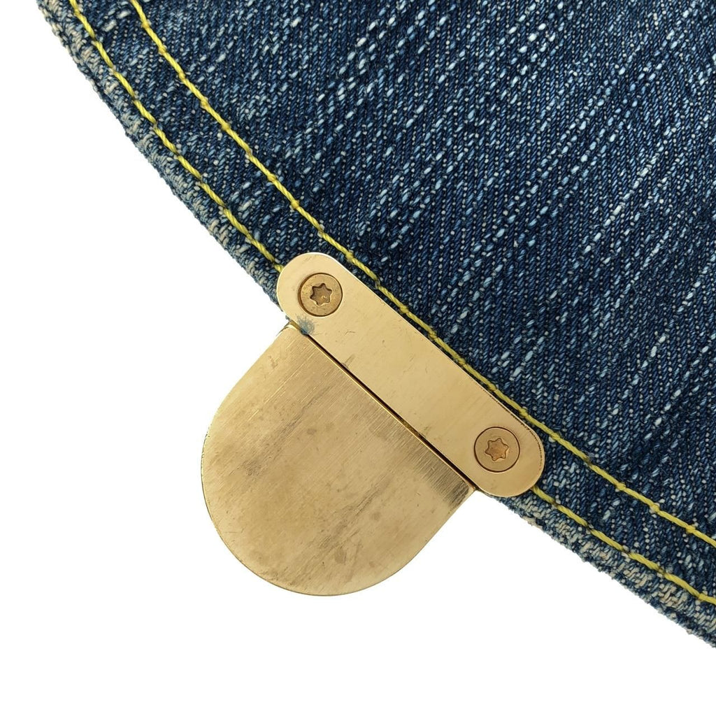 Louis Vuitton Monogram Denim Mini Pleaty Shoulder — view 9