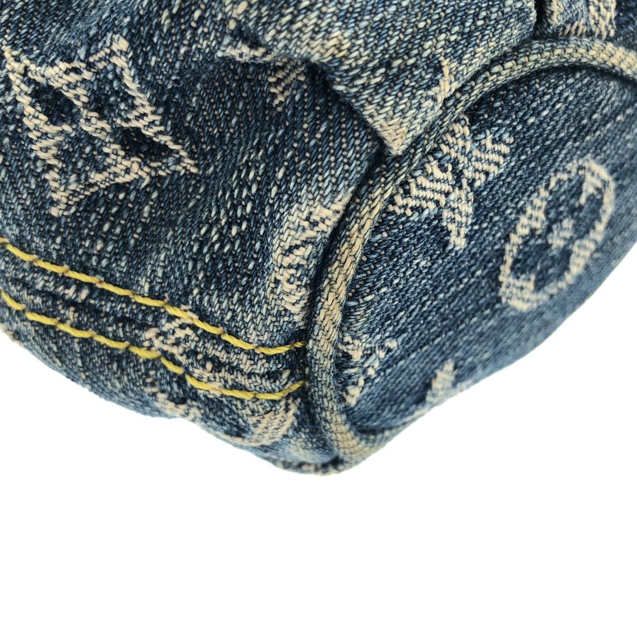 Louis Vuitton Monogram Denim Mini Pleaty Shoulder — view 3