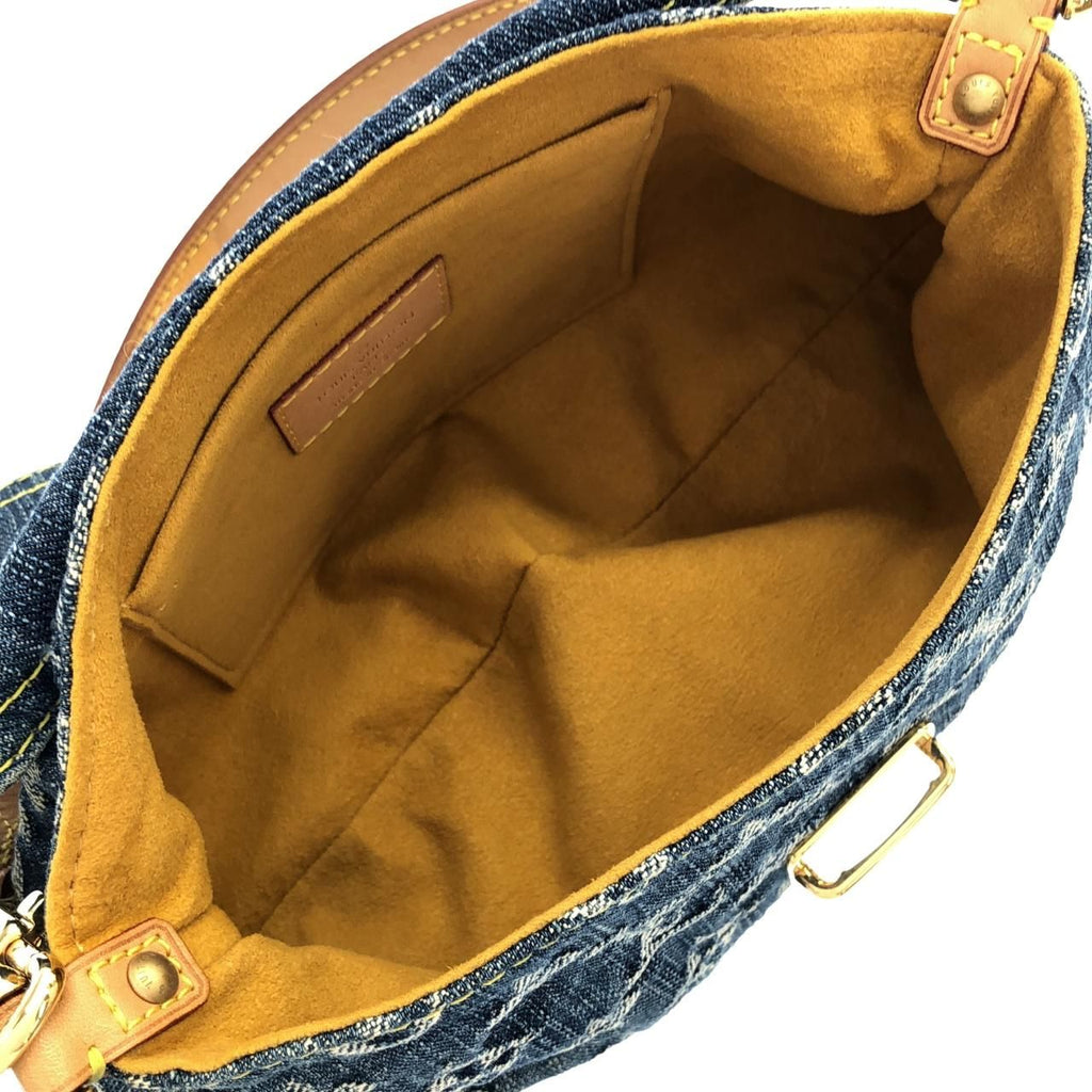 Louis Vuitton Monogram Denim Mini Pleaty Shoulder — view 8