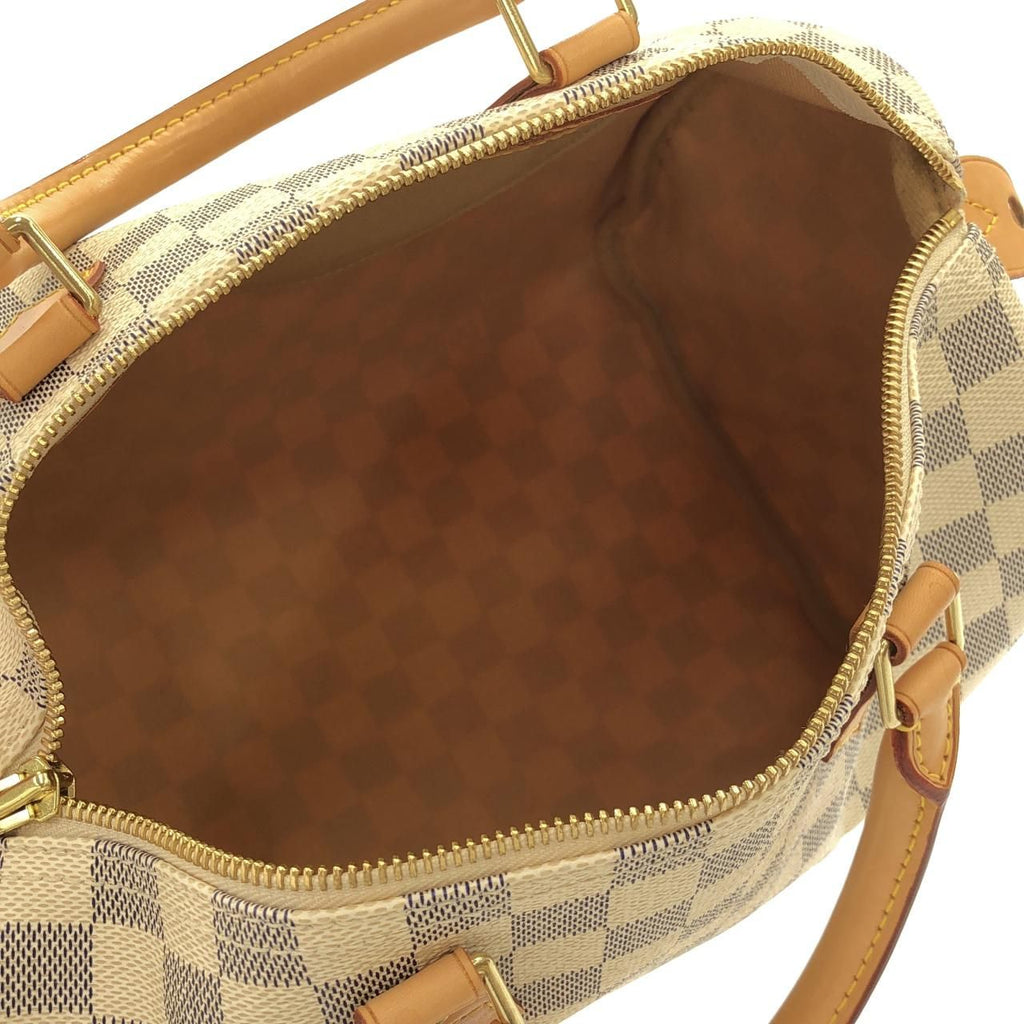Louis Vuitton Damier Azur Speedy 30 Boston — view 8