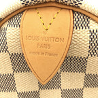 Louis Vuitton Damier Azur Speedy 30 Boston — view 5