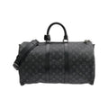 Louis Vuitton Monogram Eclipse Keepall Bandouliere 45 Boston