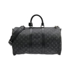Louis Vuitton Monogram Eclipse Keepall Bandouliere 45 Boston