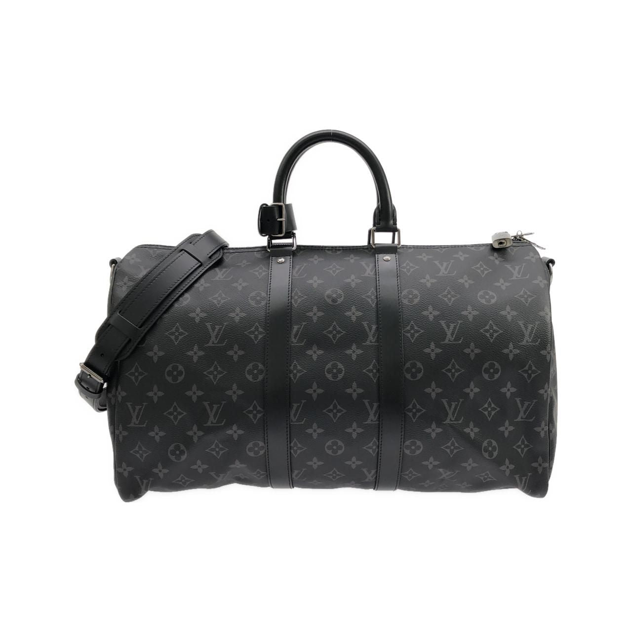 Louis Vuitton Monogram Eclipse Keepall Bandouliere 45 Boston
