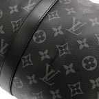 Louis Vuitton Monogram Eclipse Keepall Bandouliere 45 Boston — view 4