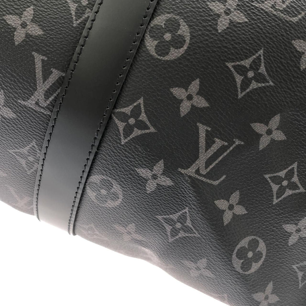 Louis Vuitton Monogram Eclipse Keepall Bandouliere 45 Boston — view 5