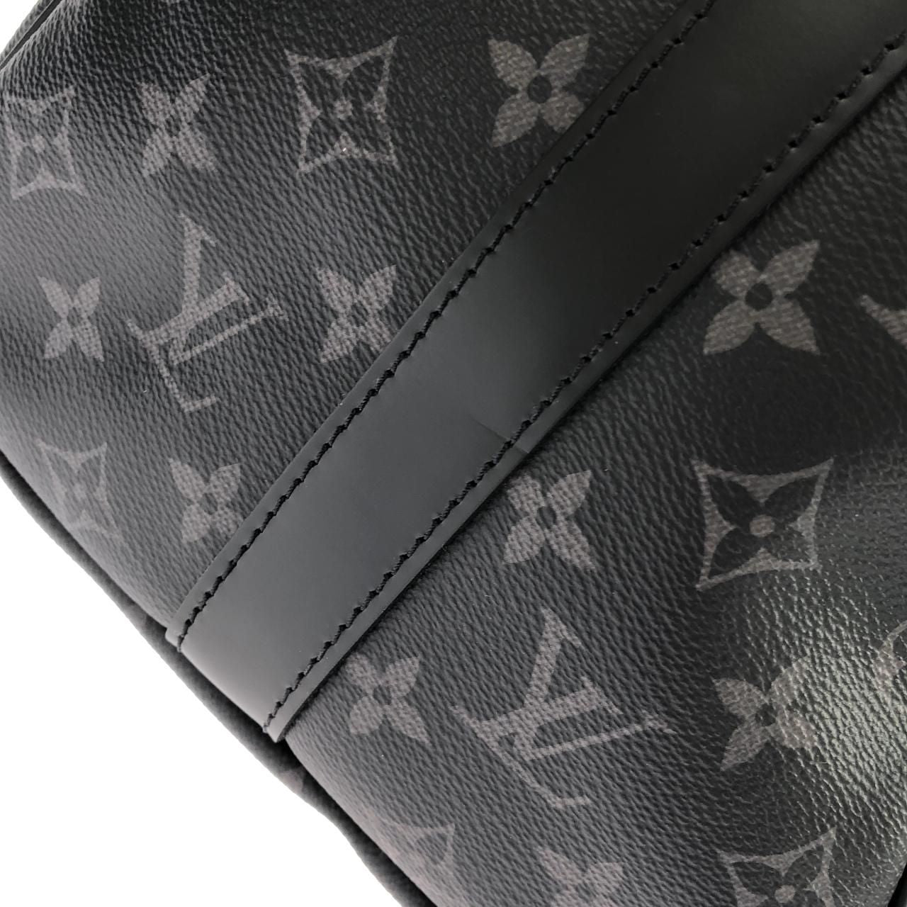 Louis Vuitton Monogram Eclipse Keepall Bandouliere 45 Boston — view 6