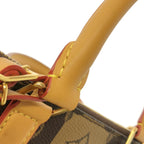 Louis Vuitton Monogram Stripe Sac Plat Messenger — view 6