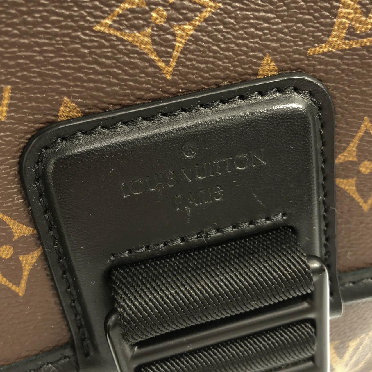 Louis Vuitton Monogram Macassar Archie Messenger PM Shoulder — view 4