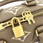 Louis Vuitton Bicolor Monogram Empreinte Speedy Bandouliere 20 Boston — view 3