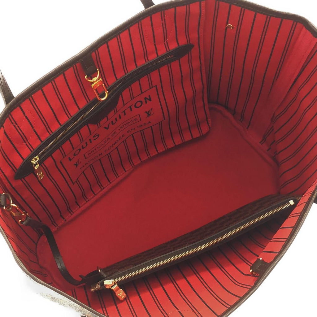 Louis Vuitton Damier Neverfull MM — view 8
