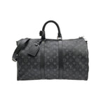 Louis Vuitton Monogram Eclipse Keepall Bandouliere 45 Boston