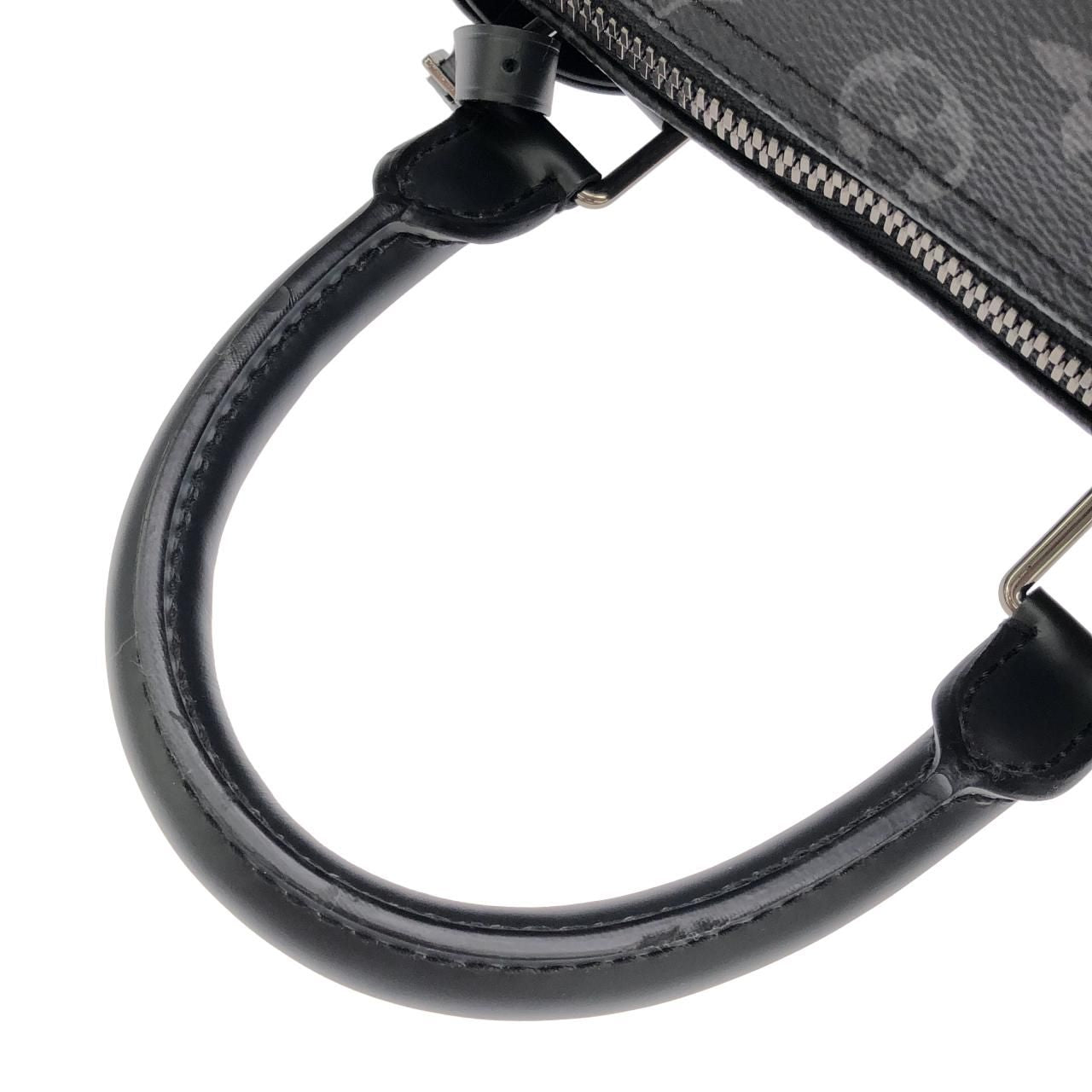Louis Vuitton Monogram Eclipse Keepall Bandouliere 45 Boston — view 6