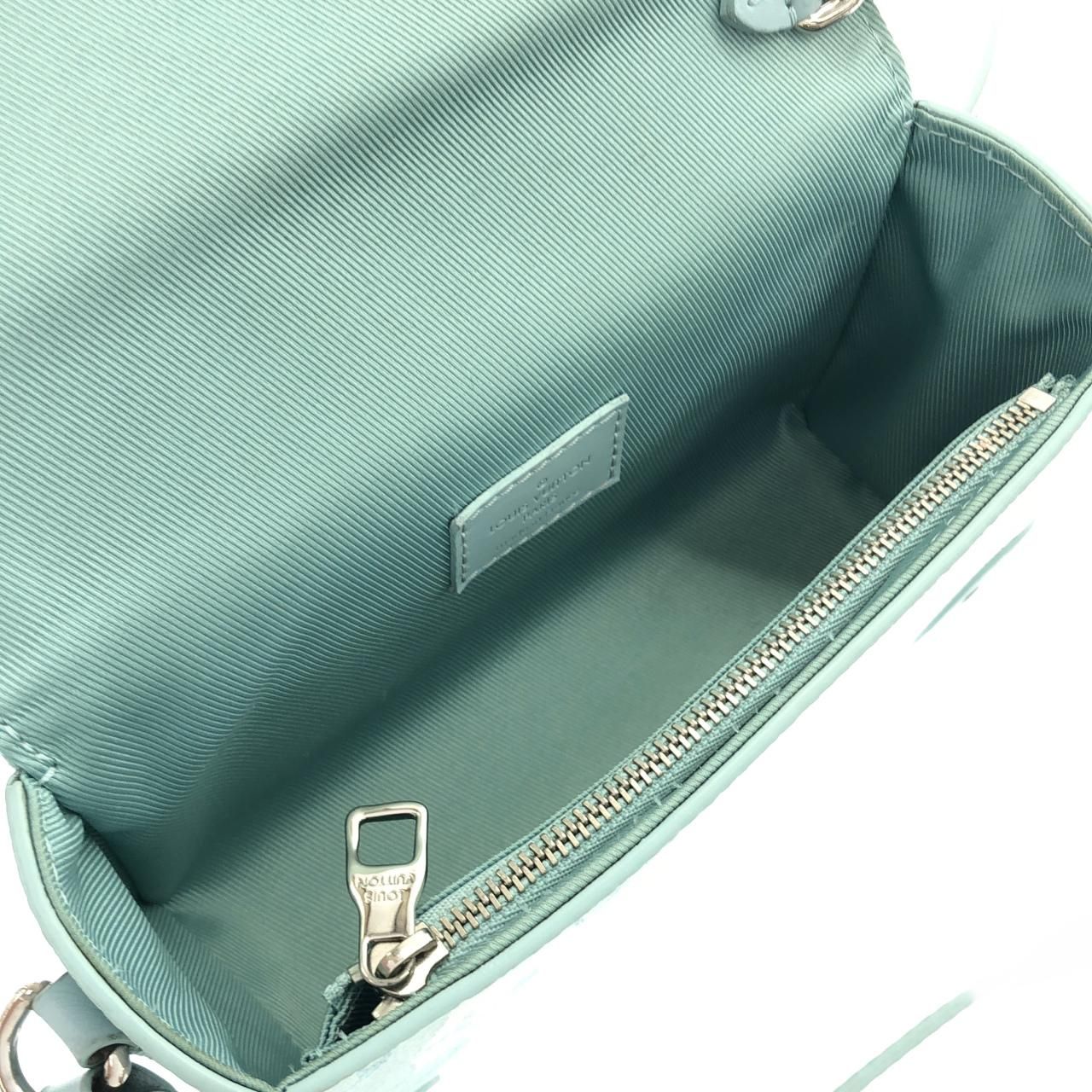 Louis Vuitton Monogram Aqua Garden Steamer Wearable Wallet Shoulder — view 7