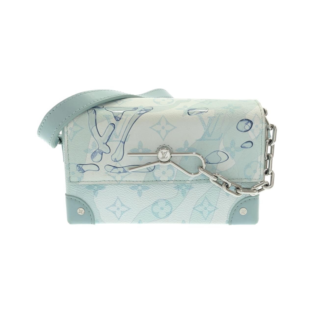 Louis Vuitton Monogram Aqua Garden Steamer Wearable Wallet Shoulder