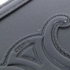 Celine Chain Clutch Cuir Triomphe Dr8 — view 4