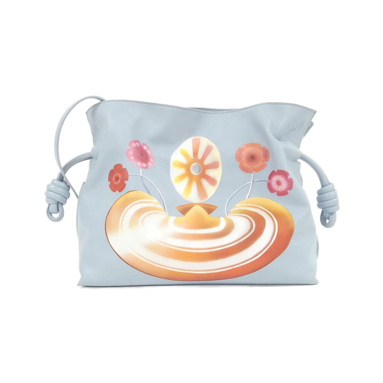 Loewe Flamenco Clutch Blue