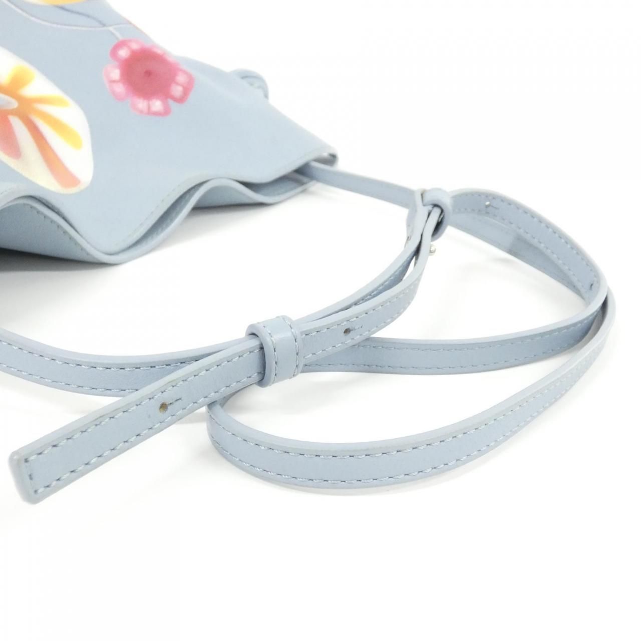 Loewe Flamenco Clutch Blue — view 7