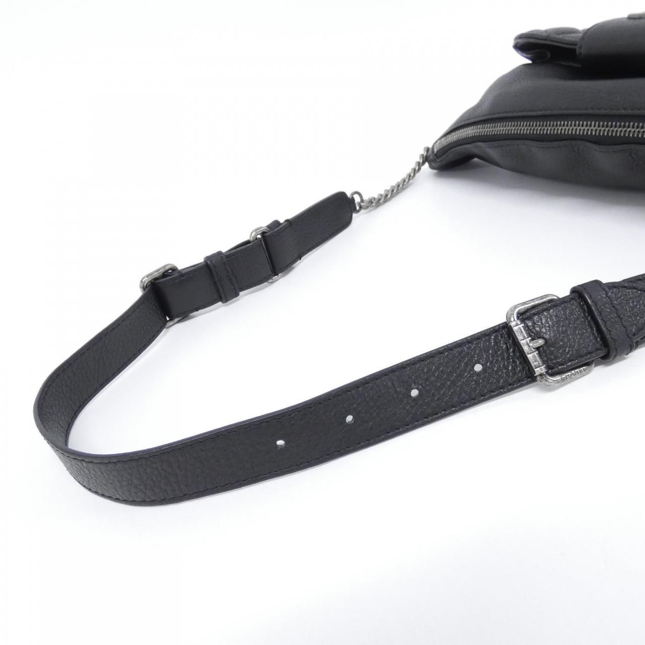 Chanel Waist Bag Belt Bag Black — view 5