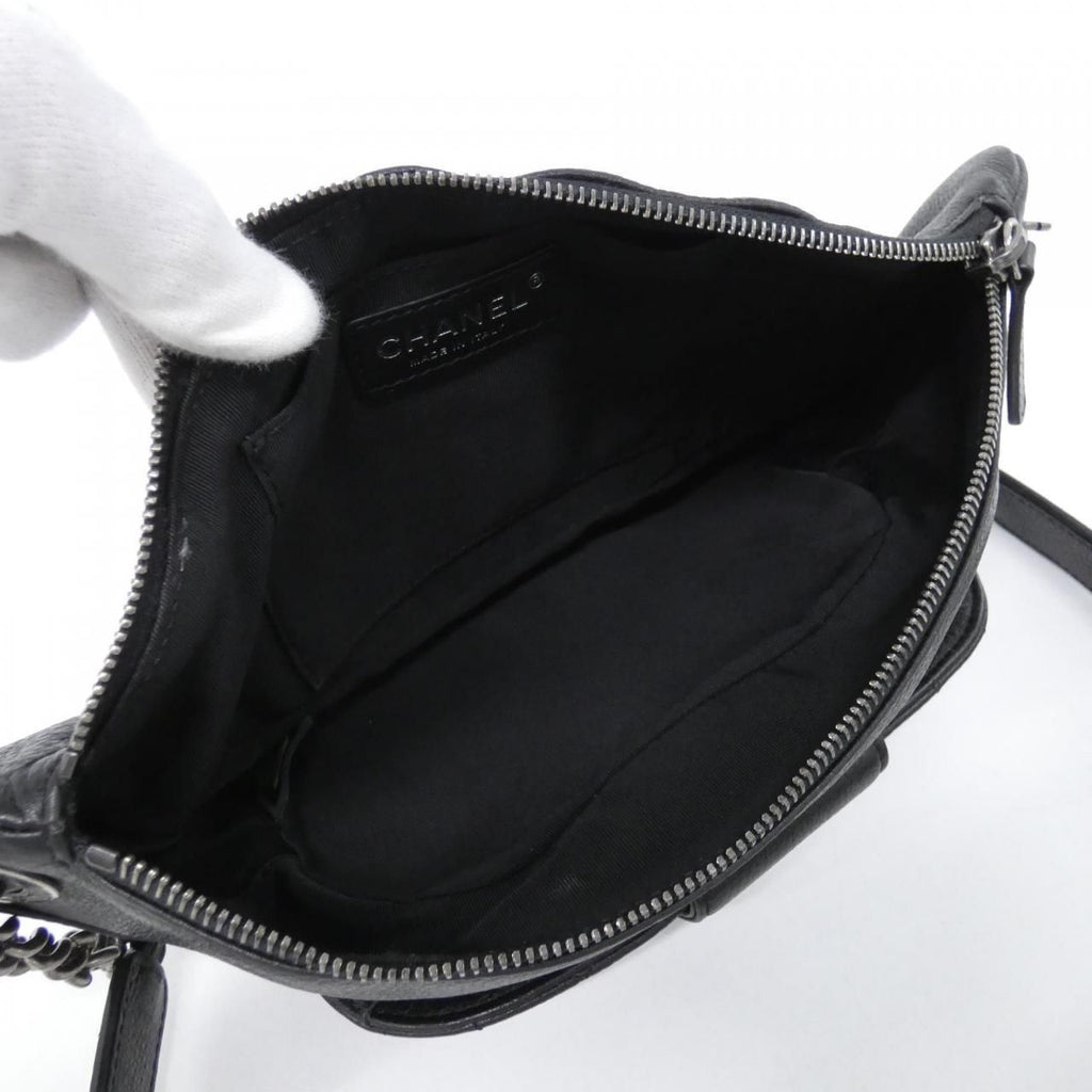 Chanel Waist Bag Belt Bag Black — view 6