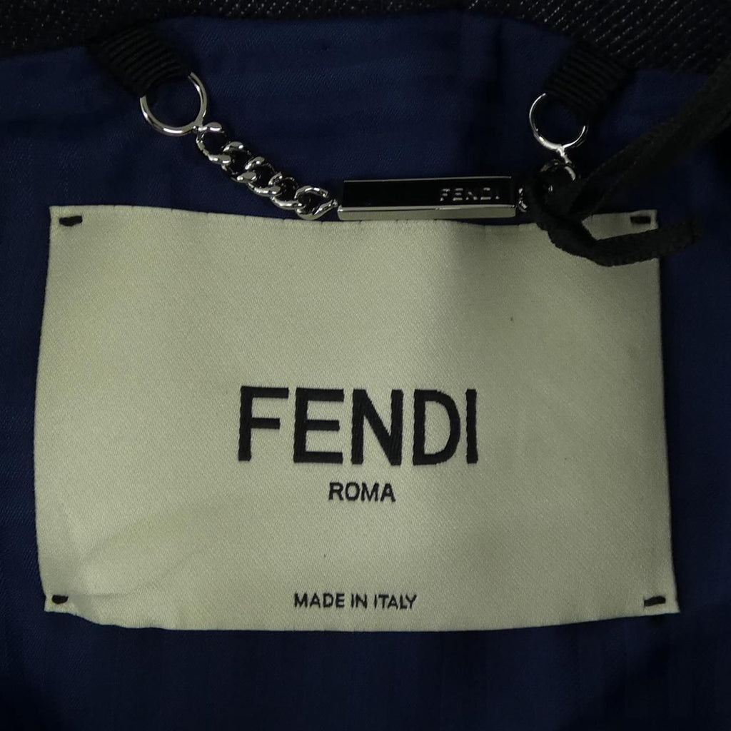 Fendi Denim Jacket Navy — view 5