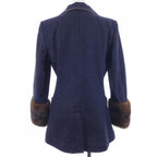 Fendi Denim Jacket Navy — view 2