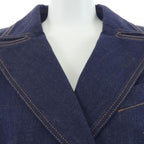 Fendi Denim Jacket Navy — view 6