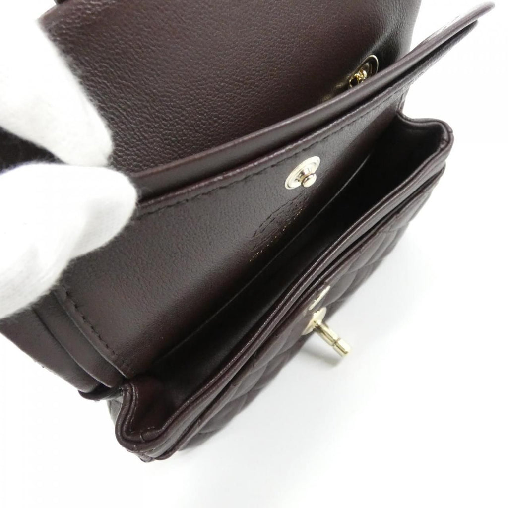 Chanel Bag Charm Keychain & Charms Brown — view 4