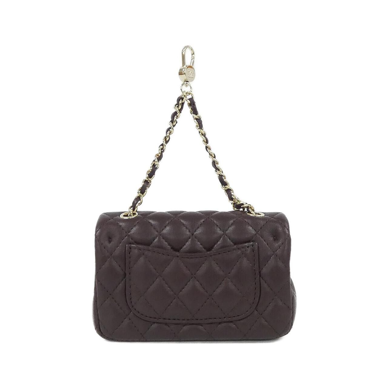 Chanel Bag Charm Keychain & Charms Brown — view 2