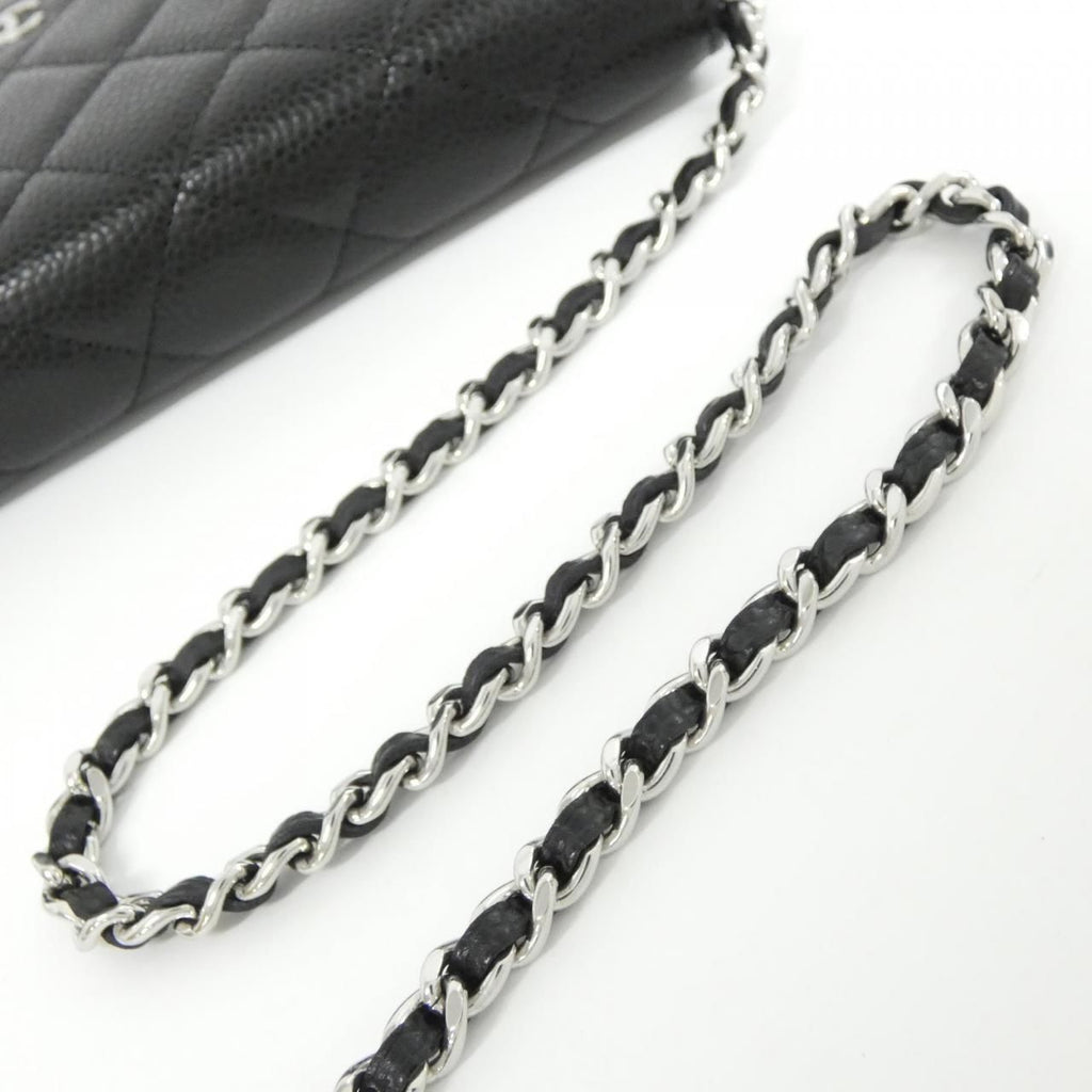 Chanel Timeless Classic Line Chain Wallet Shoulder — view 7