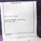 Chanel Collarless Jacket Purple — view 3
