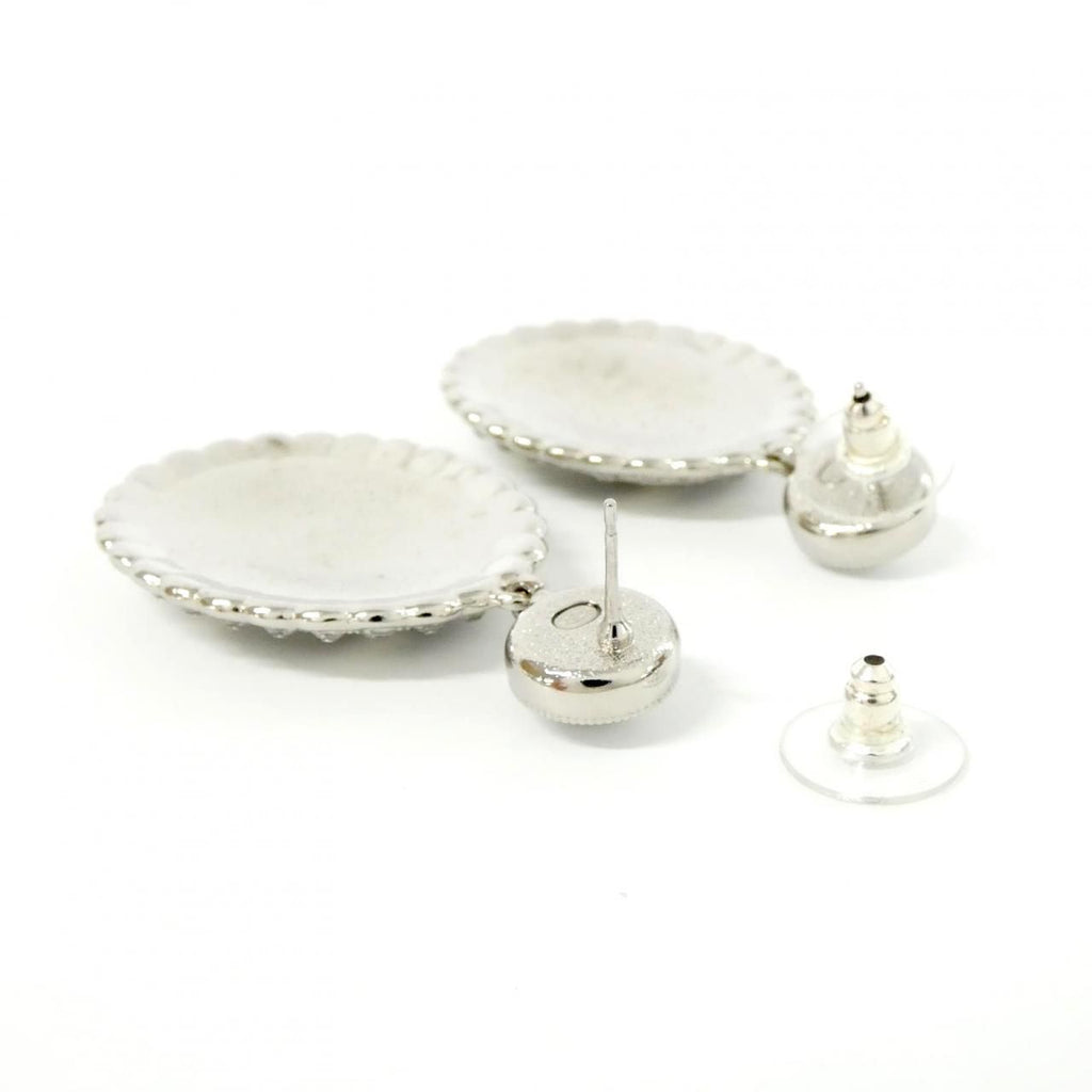 Chanel Earrings Silver — view 3