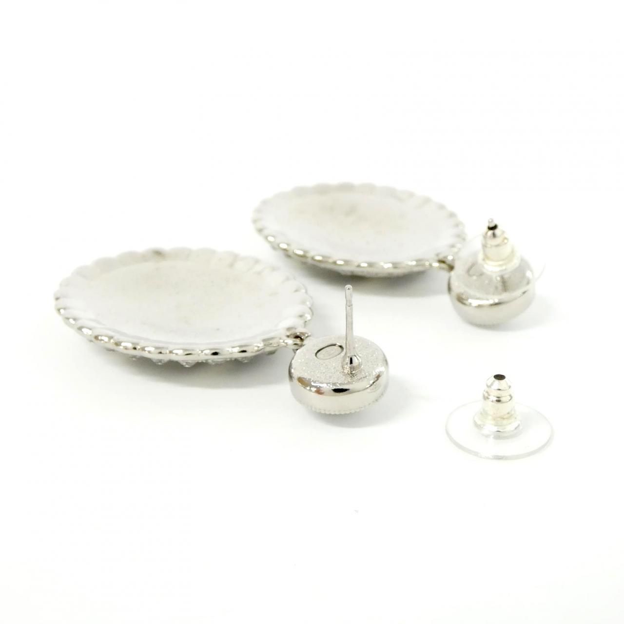 Chanel Earrings Silver — view 3