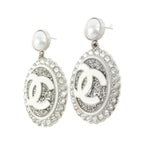 Chanel Earrings Silver — view 2