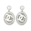 Chanel Earrings Silver
